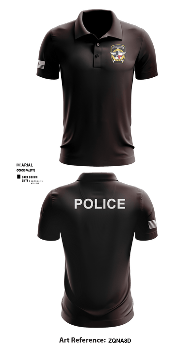 Jacksboro Police Department 19640406 Short Sleeve Performance Polo - 1