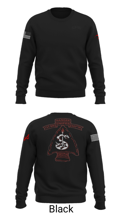 1/503 Snipers 39758046 Crew Neck Sweatshirt - 9