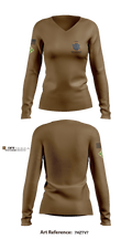 59th Quartermaster 16282203 Women's Long Sleeve V-neck Shirt - 7