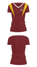 Simi Valley High School Golf 88506895 Women's Short Sleeve V-neck Shirt - 27