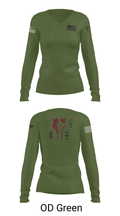 V 2/2 53497899 Women's Long Sleeve V-neck Shirt - 40