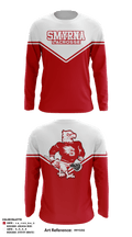 Smyrna Lacrosse 59193810 Long Sleeve Performance Shirt - 1
