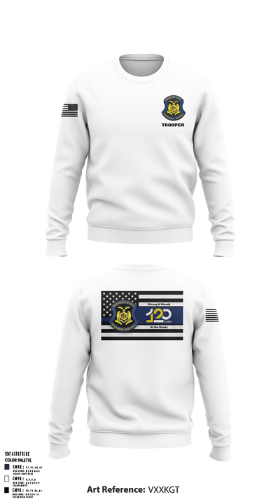 MSHP Class 120 57992195 Crew Neck Sweatshirt - 3