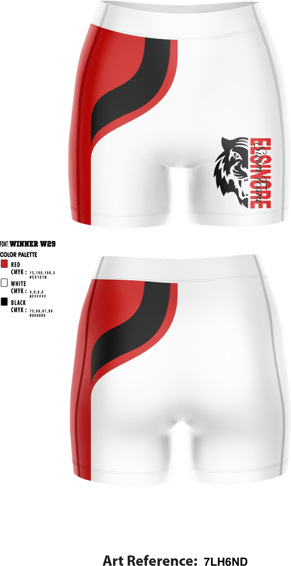 Women's Compression Shorts, Elsinore High School Swimming, Swimming, Teamtime, Team time, sublimation, custom sports apparel, team uniforms, spirit wear, spiritwear, sports uniforms, custom shirts, team store, custom team store, fundraiser sports, apparel fundraiser