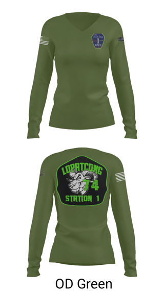 Women's Long Sleeve Vneck Shirt, , Fire Department, Teamtime, Team time, sublimation, custom sports apparel, team uniforms, spirit wear, spiritwear, sports uniforms, custom shirts, team store, custom team store, fundraiser sports, apparel fundraiser