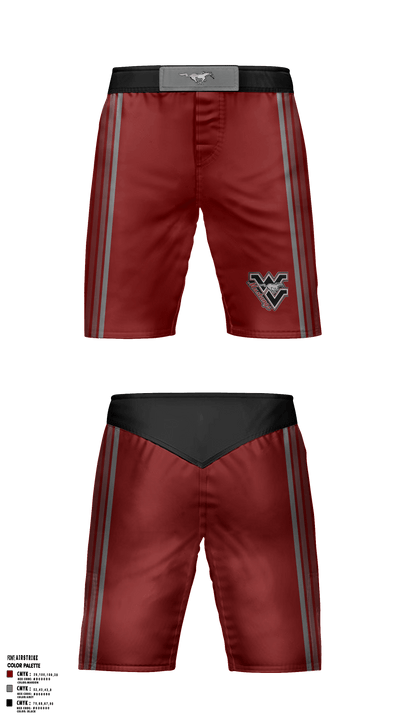 West Valley High School Wrestling 55951497 Fight Shorts - 1