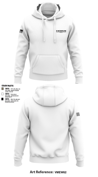 DC metropolitan police 40878444 Hoodie - 2