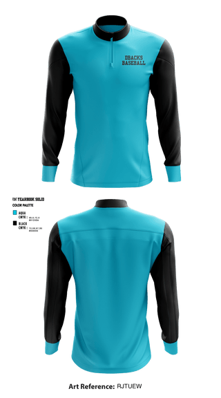 Quarter Zip Jacket, Dbacks, Baseball, Teamtime, Team time, sublimation, custom sports apparel, team uniforms, spirit wear, spiritwear, sports uniforms, custom shirts, team store, custom team store, fundraiser sports, apparel fundraiser