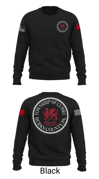 Cumru Township Police Department 51798017 Crew Neck Sweatshirt - 9