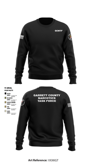 Crew Neck Sweatshirt, , Police, Teamtime, Team time, sublimation, custom sports apparel, team uniforms, spirit wear, spiritwear, sports uniforms, custom shirts, team store, custom team store, fundraiser sports, apparel fundraiser