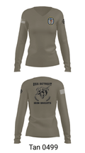 USS Detroit 43379409 Women's Long Sleeve V-neck Shirt - 41