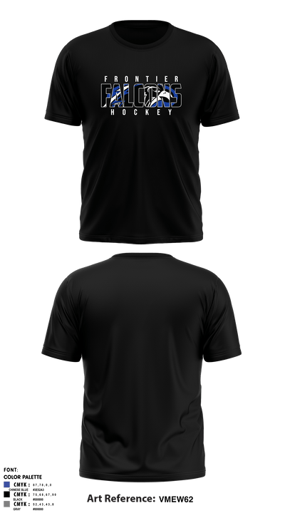 Frontier Central Hockey 50669255 Short Sleeve Performance Shirt - 1 (1)