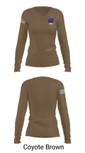 11 civil engineer squadron 43900082 Women's Long Sleeve V-neck Shirt - 38