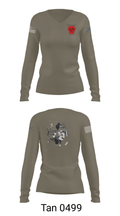 1-111th IN BN 37171288 Women's Long Sleeve V-neck Shirt - 39