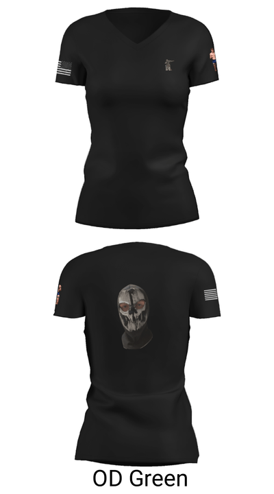 Air Assault 78962752 Women's Short Sleeve V-neck Shirt - 22