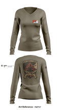 6-17 CAV 92718622 Women's Long Sleeve V-neck Shirt - 4