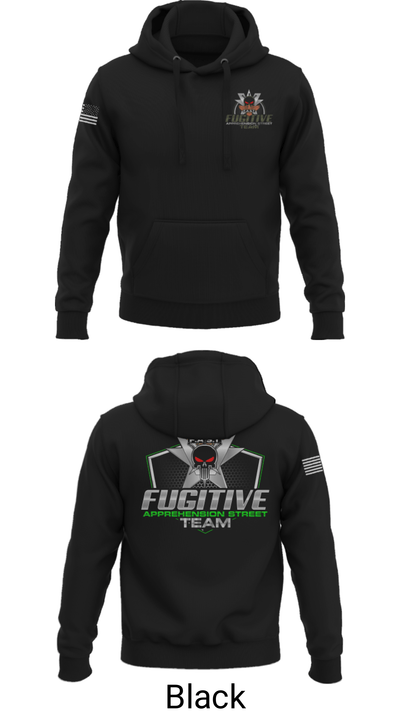 Fugitive apprehension street team 48139559 Hoodie - 24