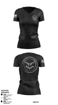 FMF Tactical Grid 52624350 Women's Short Sleeve V-neck Shirt - 54