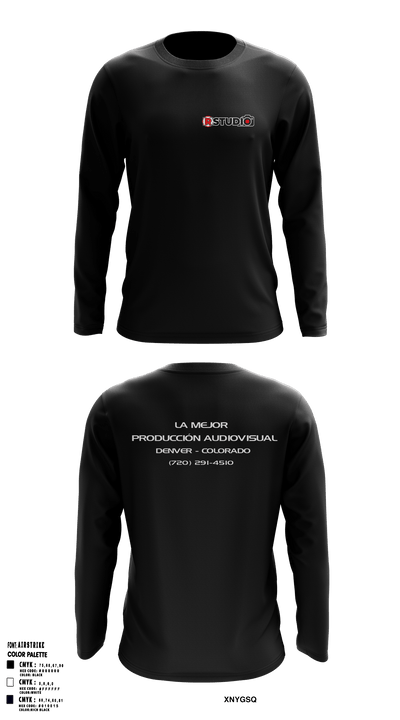 RSTUDIO 45803592 Long Sleeve Performance Shirt - 1