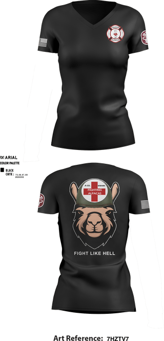 Women's Short Sleeve Vneck Shirt, WBAMCAlpha Company, WBAMC, Softball, Teamtime, Team time, sublimation, custom sports apparel, team uniforms, spirit wear, spiritwear, sports uniforms, custom shirts, team store, custom team store, fundraiser sports, apparel fundraiser
