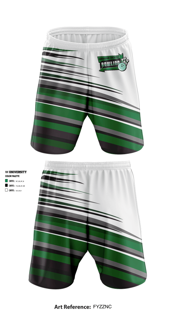 Athletic Shorts With Pockets, Greeneville Bowling, Bowling, Teamtime, Team time, sublimation, custom sports apparel, team uniforms, spirit wear, spiritwear, sports uniforms, custom shirts, team store, custom team store, fundraiser sports, apparel fundraiser
