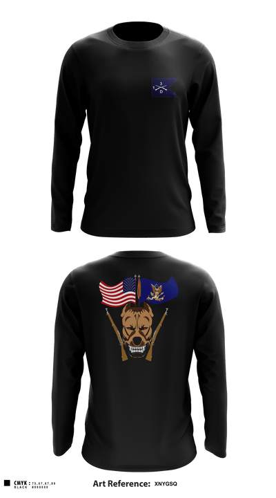 1/3 D.Co Colors 38248924 Long Sleeve Performance Shirt - 1