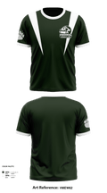 Ponderosa High School Wrestling 82843059 Short Sleeve Rash Guard Shirt - 2