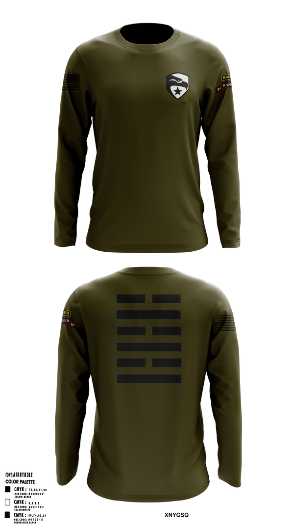 Long Sleeve Performance Shirt, , Army, Teamtime, Team time, sublimation, custom sports apparel, team uniforms, spirit wear, spiritwear, sports uniforms, custom shirts, team store, custom team store, fundraiser sports, apparel fundraiser