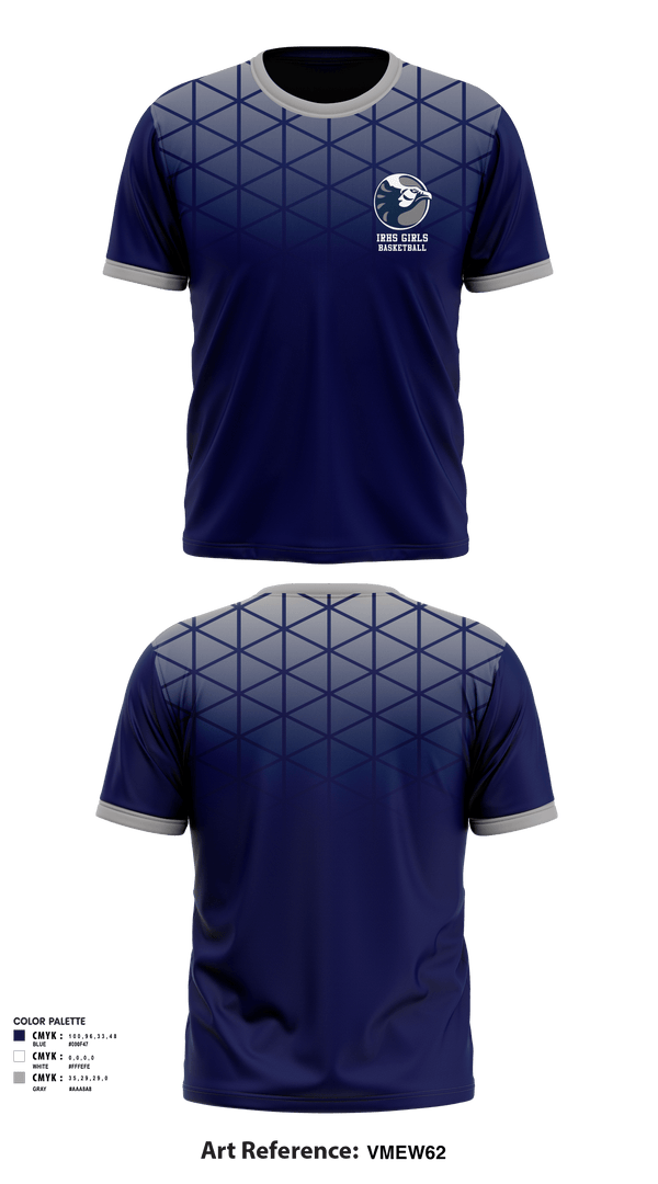 Short Sleeve Performance Shirt, IRHS Girls Basketball, Women's Basketball, Teamtime, Team time, sublimation, custom sports apparel, team uniforms, spirit wear, spiritwear, sports uniforms, custom shirts, team store, custom team store, fundraiser sports, apparel fundraiser