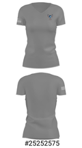 Utica Academy of Science Charter School (High School) Soccer 7233794 Women's Short Sleeve V-neck Shirt - 24