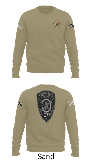 Crew Neck Sweatshirt, , Police, Teamtime, Team time, sublimation, custom sports apparel, team uniforms, spirit wear, spiritwear, sports uniforms, custom shirts, team store, custom team store, fundraiser sports, apparel fundraiser