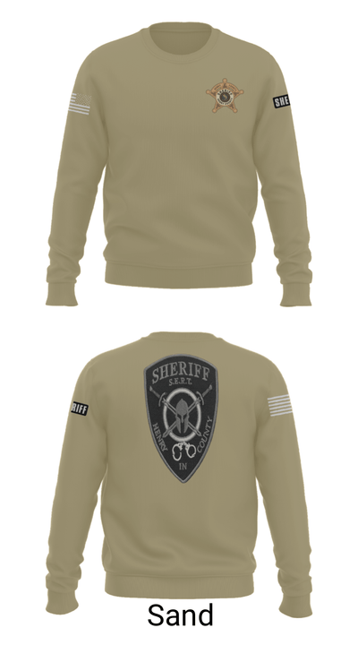 Henry County S.E.R.T. 87395571 Crew Neck Sweatshirt - 12