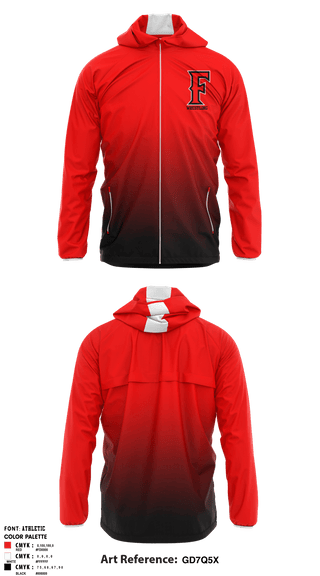 Windbreaker, Frontier Senior High School Wrestling, Wrestling, Teamtime, Team time, sublimation, custom sports apparel, team uniforms, spirit wear, spiritwear, sports uniforms, custom shirts, team store, custom team store, fundraiser sports, apparel fundraiser
