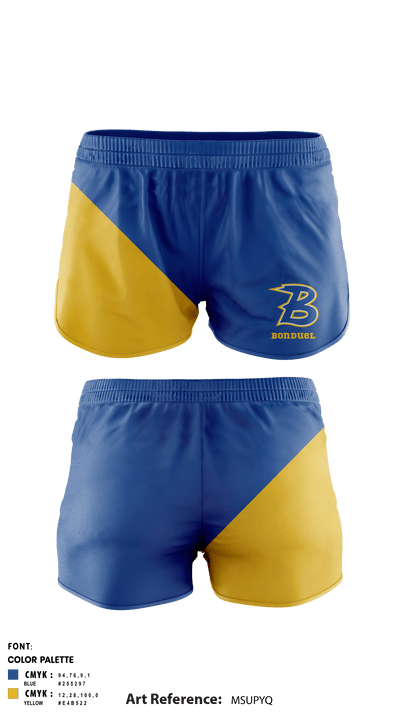 Bonduel Youth Softball League 22083727 Women's Shorts - 5