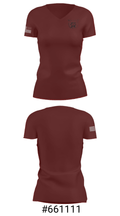Baptist Hill High School Cheer 89620013 Women's Short Sleeve V-neck Shirt - 21