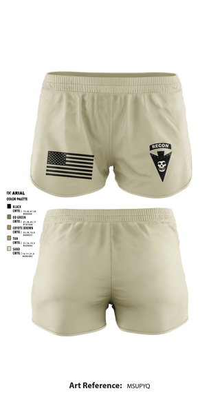 Ranger Panties, , Army, Teamtime, Team time, sublimation, custom sports apparel, team uniforms, spirit wear, spiritwear, sports uniforms, custom shirts, team store, custom team store, fundraiser sports, apparel fundraiser