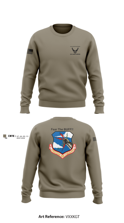 11th Bomb Sqadron 67682799 Crew Neck Sweatshirt - 2