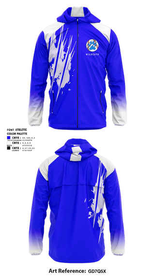 Windbreaker, Wildcats, Baseball, Teamtime, Team time, sublimation, custom sports apparel, team uniforms, spirit wear, spiritwear, sports uniforms, custom shirts, team store, custom team store, fundraiser sports, apparel fundraiser