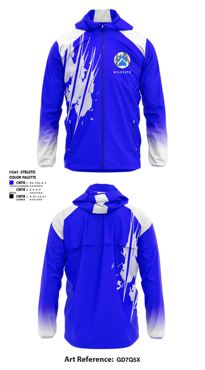 Wildcats 85102489 Windbreaker - 1