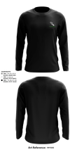 Concord High School Track 53059740 Long Sleeve Performance Shirt - 9