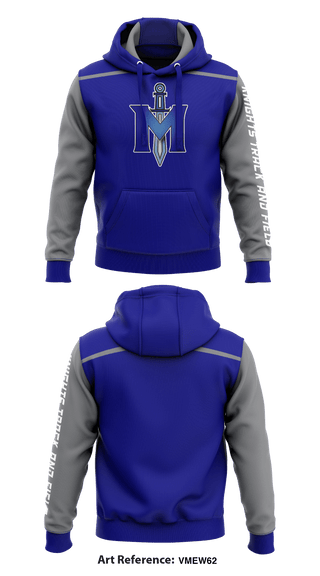 Hoodie, iMater Knights, Track & Field, Teamtime, Team time, sublimation, custom sports apparel, team uniforms, spirit wear, spiritwear, sports uniforms, custom shirts, team store, custom team store, fundraiser sports, apparel fundraiser