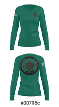 Border Patrol 70763119 Women's Long Sleeve V-neck Shirt - 37