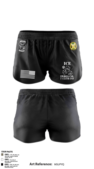 Ranger Panties, , Army, Teamtime, Team time, sublimation, custom sports apparel, team uniforms, spirit wear, spiritwear, sports uniforms, custom shirts, team store, custom team store, fundraiser sports, apparel fundraiser