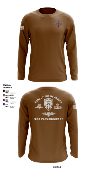 Long Sleeve Performance Shirt, , Army, Teamtime, Team time, sublimation, custom sports apparel, team uniforms, spirit wear, spiritwear, sports uniforms, custom shirts, team store, custom team store, fundraiser sports, apparel fundraiser
