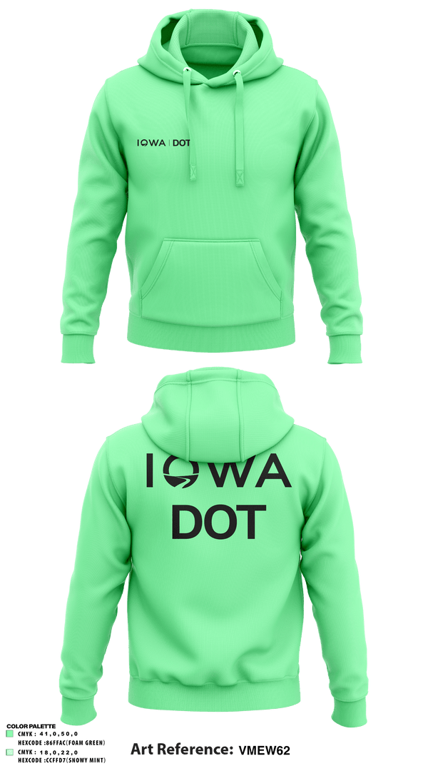 Hoodie, Iowa DOT, , Teamtime, Team time, sublimation, custom sports apparel, team uniforms, spirit wear, spiritwear, sports uniforms, custom shirts, team store, custom team store, fundraiser sports, apparel fundraiser