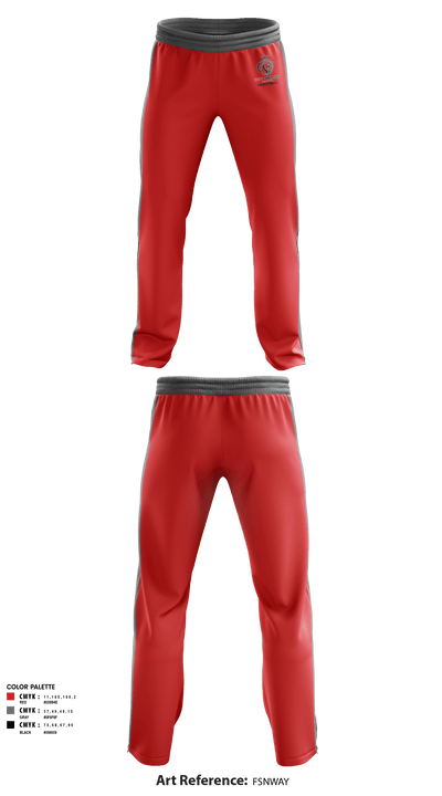 Katy Christian Academy Basketball 14152032 Sweatpants - 1