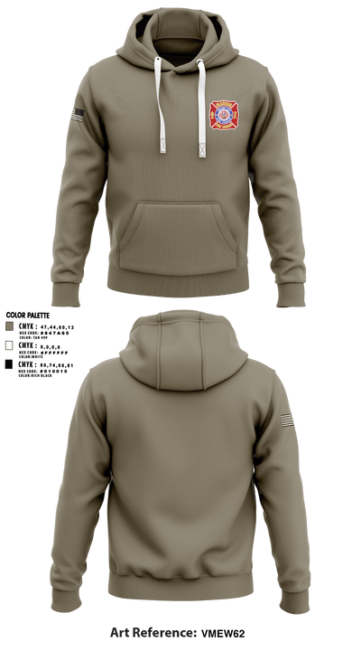 Marion Fire Rescue 14019753 Hoodie - 1
