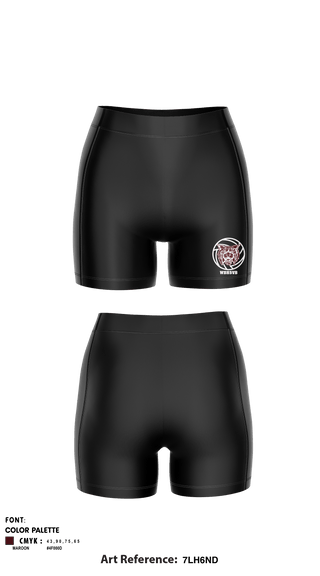 Women's Compression Shorts, West Bridgewater High School Volleyball, Women's Volleyball, Teamtime, Team time, sublimation, custom sports apparel, team uniforms, spirit wear, spiritwear, sports uniforms, custom shirts, team store, custom team store, fundraiser sports, apparel fundraiser