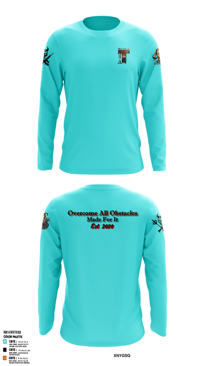 Made For It Apparel 70064407 Long Sleeve Performance Shirt - 1