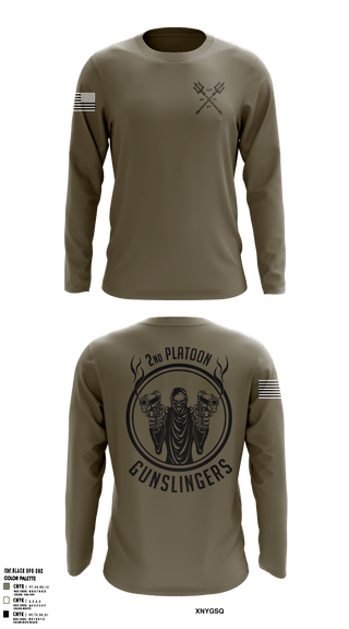 Long Sleeve Performance Shirt, , Army, Teamtime, Team time, sublimation, custom sports apparel, team uniforms, spirit wear, spiritwear, sports uniforms, custom shirts, team store, custom team store, fundraiser sports, apparel fundraiser